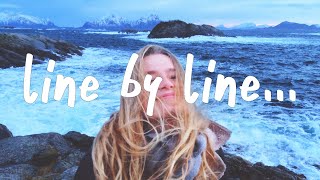 JP Saxe & Maren Morris - Line By Line (Lyrics)