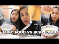 testing if my food is REAL or FAKE | clickfortaz