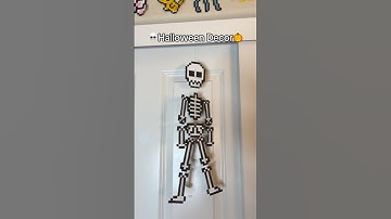 💀Halloween Room decor🎃 #pixelart #halloween #halloweendecor #roomdecor #cute