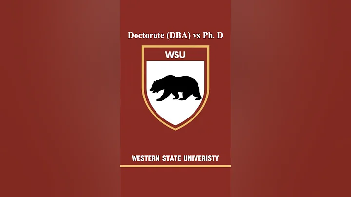 Ph.D. vs Doctorate (DBA) - What’s best for your professional career?🤔 #wsu