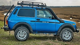 : Lada Niva +40mm Lift Kit Installation /// LadaPower.com