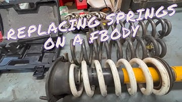 Changing Front Springs