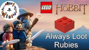 LEGO® The Hobbit™ : Red brick Always Loot Rubies
