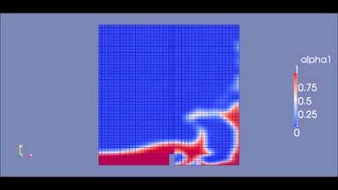 interFoam/tutorials/dambreak/OpenFOAM