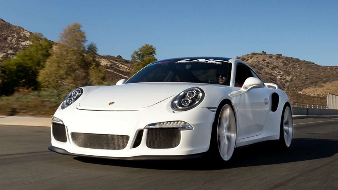 Modified Porsche 991 911 Turbo S Review with GT3 front ...