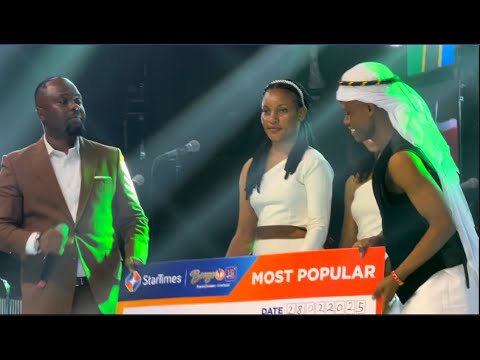 KIVUMBI MSHINDI WA BSS MOST POPULA ALIVYOTANGAZWA AKABIDHIWA MILIONI 1 MASHABIKI WAIBUA SHANGWE ZITO