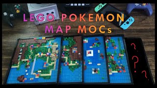 LEGO POKEMON MAP SHOWCASE