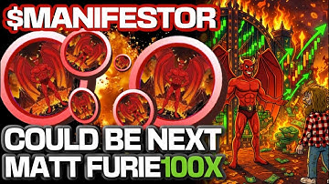 $MANIFESTOR COIN BY MATT FURIE COULD BE THE NEXT 100X COIN!!!