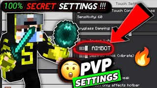 Top 10 Best PvP Settings For Minecraft Pocket Edition !! | MCPE PvP tutorial || screenshot 4