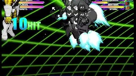 MVC2 SENTINEL REFLY TRAINING WITH BUTTON LAYOUT #mvc2 #marvelvscapcom #fgc #sentinel #jfresh 