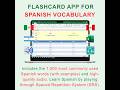 Spanish Vocabulary Flashcards Excel | 1,500 Most Common Words with Latin American Spanish Audio +Ex.