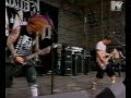 Capture de la vidéo Nailbomb - Interview And World Of Shit Live At The Dynamo Festival 1995