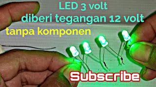 cara buat lampu motor dari lampu LED rusak || ide kreatif