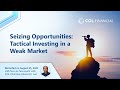 Seizing opportunities tactical investing in a weak market