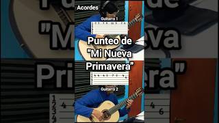 Mi Nueva Primavera - Punteo Tablatura