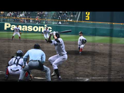 大島 ー 龍谷大平安 選抜高校野球 1回戦 2014.3.25