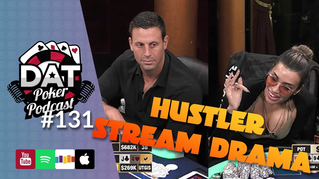 WILD Hustler Прямая трансляция Драма - DAT Poker Pod Эпизод №131