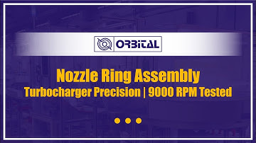 "9000 RPM Turbocharger Nozzle Ring Assembly: High-Precision Riveting in 30 Seconds"