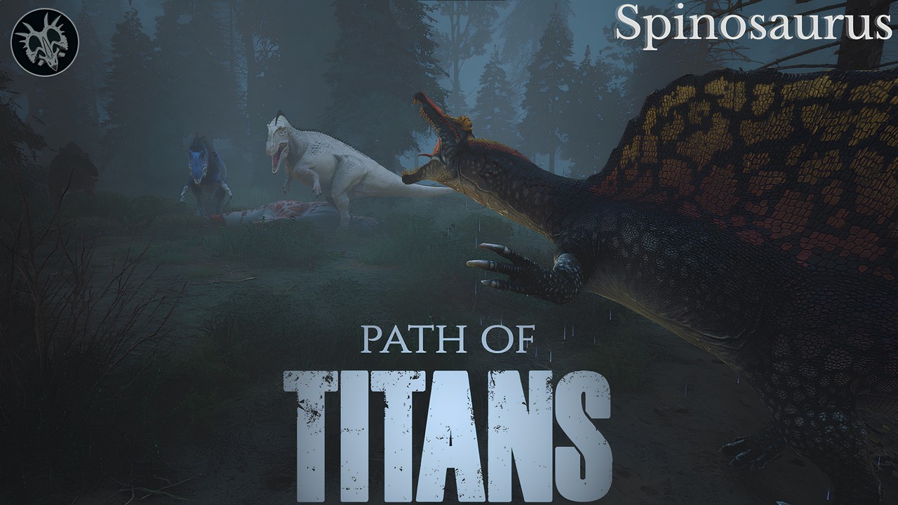 Path of Titans Spinosaurus Solo in Domain Survival-pvpP7
