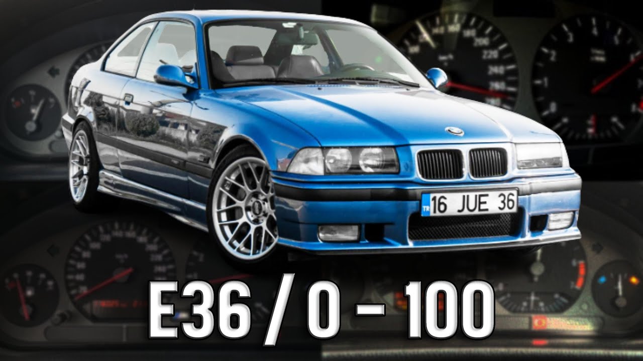 BMW 3 Series E36 (0-100 KM/H) (0-60 MPH) ACCELERATION BATTLE - YouTube