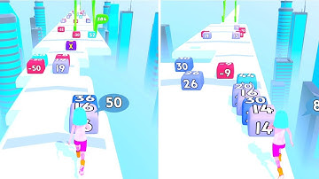 Numbers Stack All Android IOS Levels walkthrough Gameplay lvl 3-4