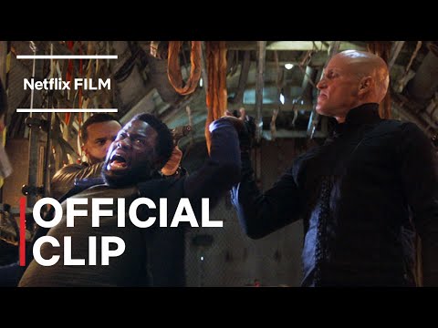 Kevin Hart & Woody Harrelson Airplane Fight | The Man From Toronto | Netflix