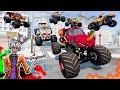 MONSTER TRUCK PLAYGROUND | Monster Jam INSANE Racing, Freestyle and High Speed Jumps