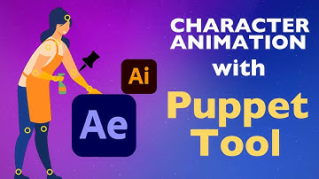 Character Animation: Quick and Easy Way with Puppet Tool | After Effects Tutorial