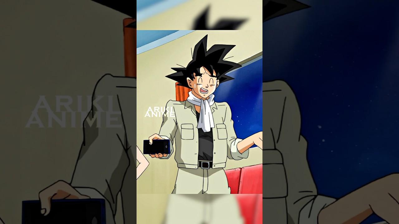 Bulma Gives Goku A Phone😂
