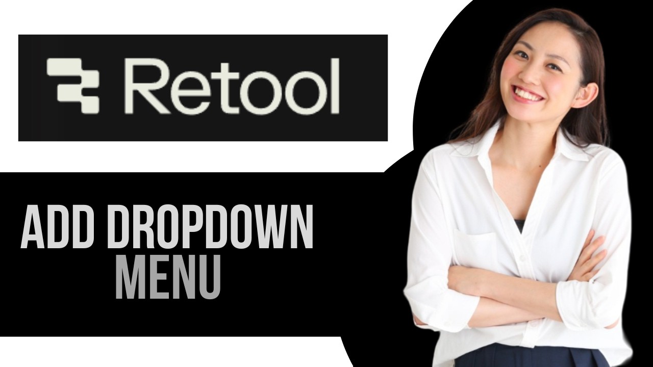 How to Add Dropdown Menu to App in Retool App - YouTube
