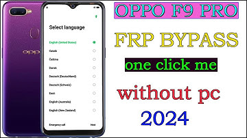 Oppo F9(CPH1823)Android 10/1 Click Frp Bypass Without Pc 2021||Bypass Google Account 100% Working