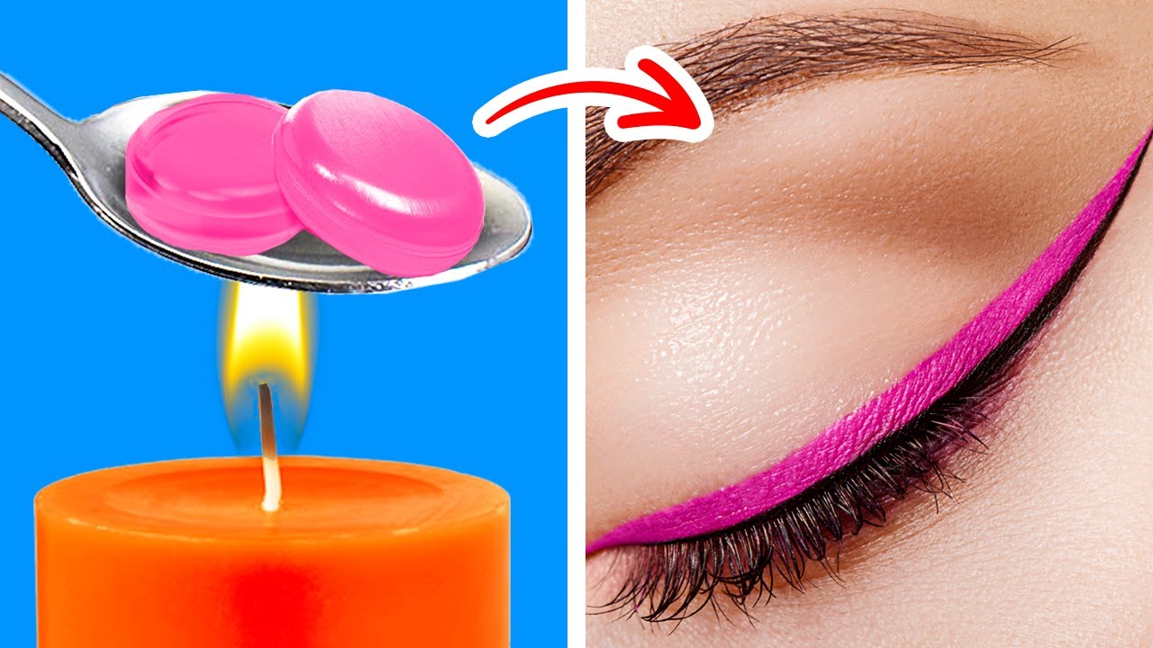 Makeup Products Made Out Of Food || Beauty Hacks
