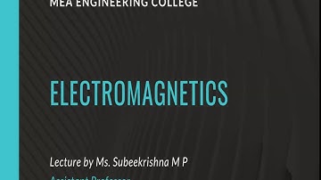 lecture 18. Electromagnetic Waves-Electromagnetics