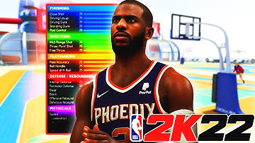 NBA 2K22 *RARE* CHRIS PAUL BUILD | DYNAMIC SHOT-CREATING PG BUILD W/ HOF PLAYMAKING & OP DEFENSE