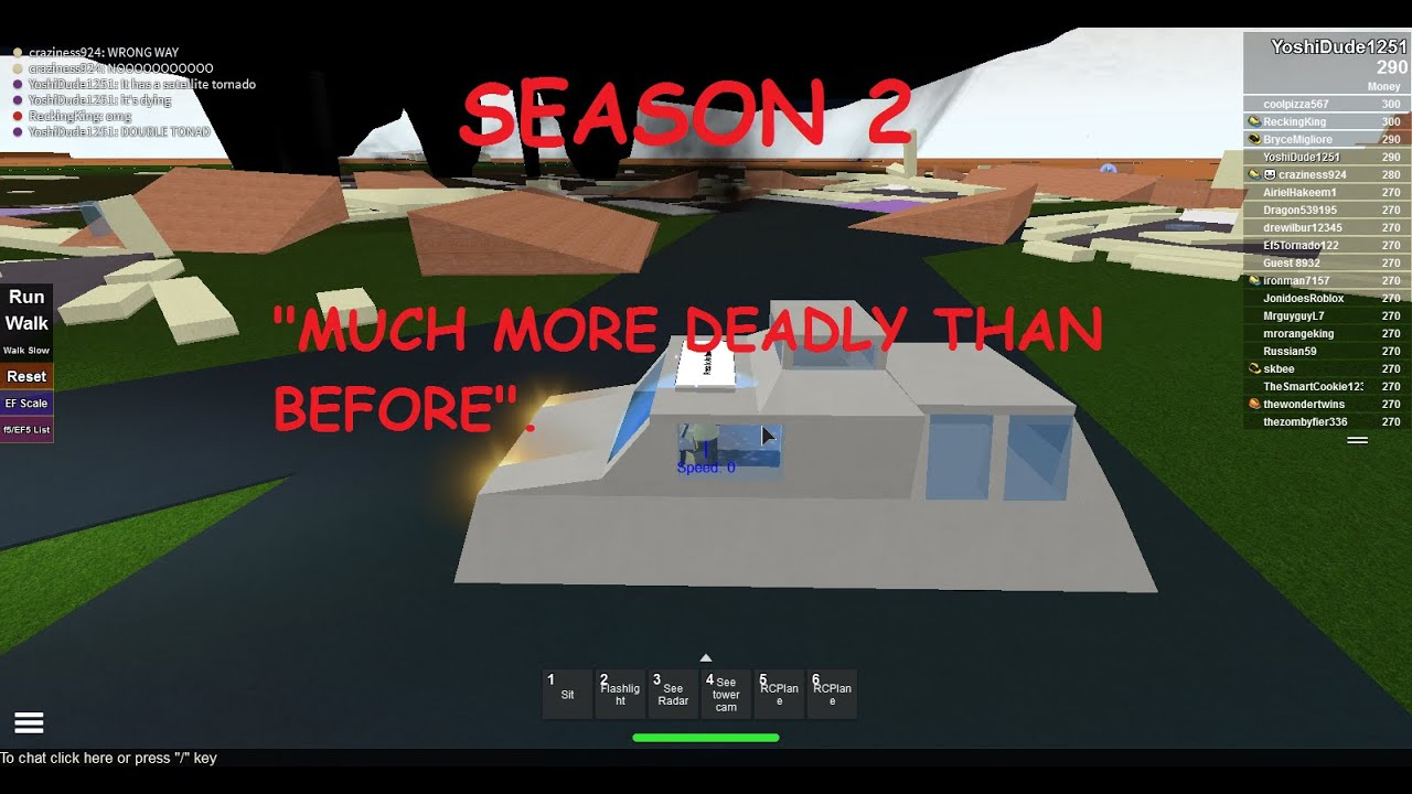 Roblox Tornado Chasers Season 2 Ep 4 The Robloxia Super Tornado - YouTube