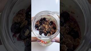 3 easy yogurt bowl l l yogurt yogurtbowl strawberry blueberry chiaseeds healthyfood shorts_