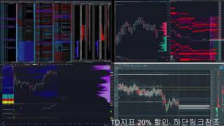 BTC 비트코인 Live 방송 Trading Different Liquidation Heatmap BOOKMAP