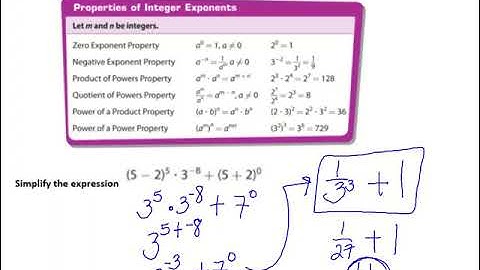 15.1 (Part 2) Integer Exponents