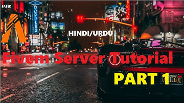 How To Make Fivem Base Server | fivem server tutorial Part 1| make fivem server urdu hindi