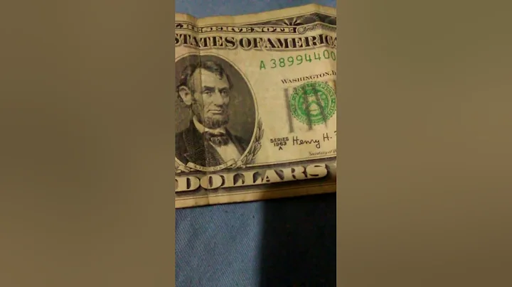 SERIES 1963 A $5 Bill find