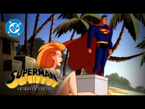 Superman The Animated Series Volcana Escapes Project Firestorm Super Scenes DC