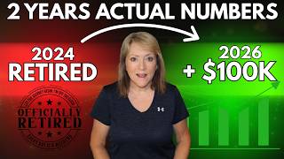 Two Years RETIRED Financial Update ACTUAL NUMBERS
