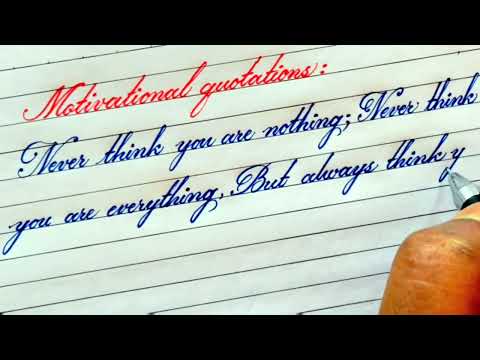 Amazing and very slanted cursive handwriting | Neat and fair writing #cursive #calligraphy