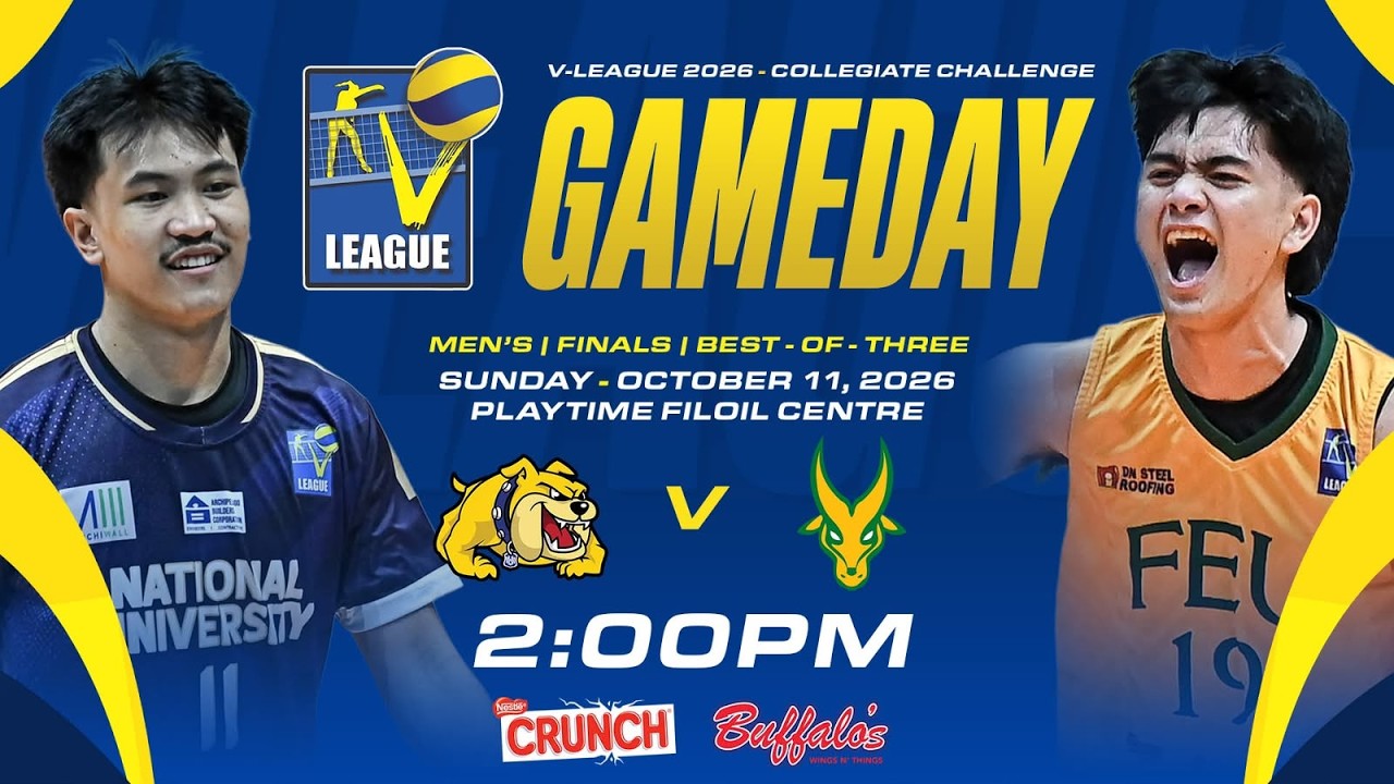 NU vs FEU | Finals Game  3 | 2026 Men's V-League: Metro Manila Division