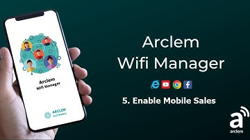 Arclem Wifi Kit - 5. Enable Mobile Sales