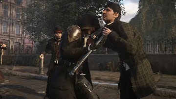 [AC Syndicate] Jacob Cane Sword Combat (AC Victory, Hood Up, No HUD mod)