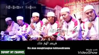 Lirik  Arti sholawat Tabassam az zahir