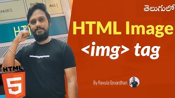 [HTML in Telugu]: HTML Images (HTML img tag) in Telugu