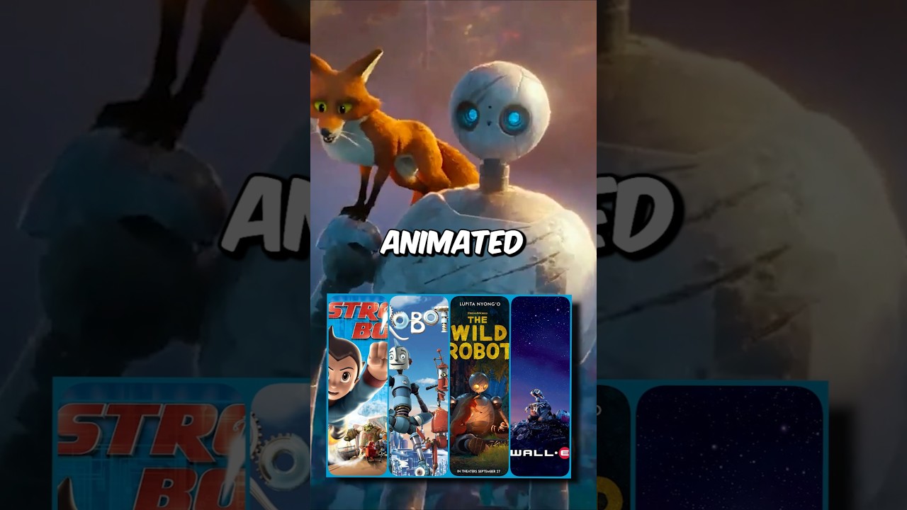 ⁣Top 5 Best Robots In Animated Movies