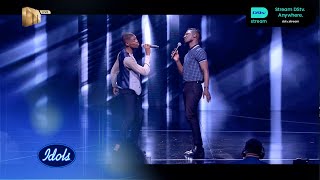 Thando and Karabo perform ‘Khakhati’ – Idols SA | S19 | Mzansi Magic | Ep 8